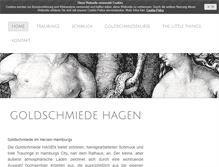 Tablet Screenshot of hagenschmuck.de